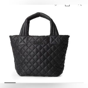 MZ Wallace Mini Metro Tote Deluxe. Black. Missing Original Strap.